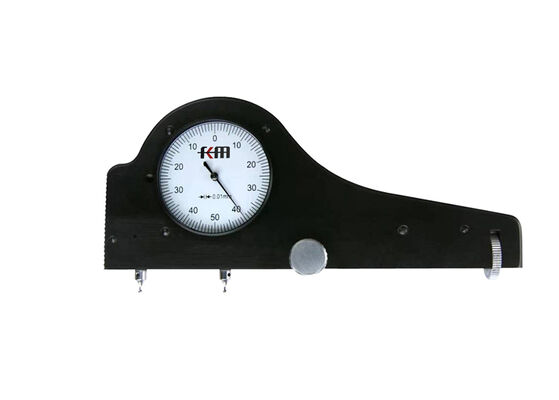 0.5-4in Petroleum Oil Pipe External Thread Pitch Lead Gauge Measuring Instrument