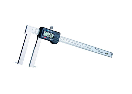 Stainless Steel Cylindrical Contact Internal Groove Electronic Digital Caliper 40-500mm/1.6-12'' Special Caliper
