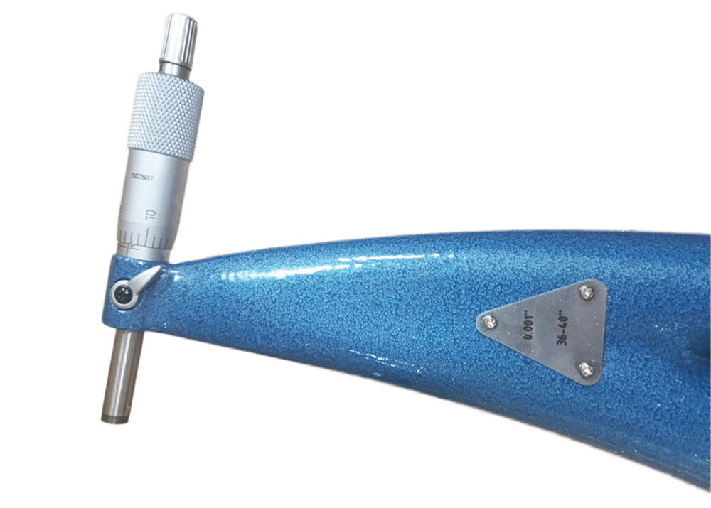 36-40" External Micrometers With Interchangeable Anvils For Wide Range Measurement