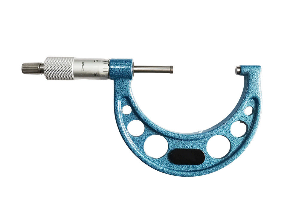 2-3" High Precision Metrology Tools Standard Outside Micrometer with Laser Etched Scales for Clear and Easy Reading