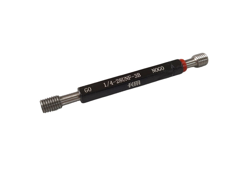 Go/No Go 1/4-28 UNF-3B Thread Plug Gauge with High Precision