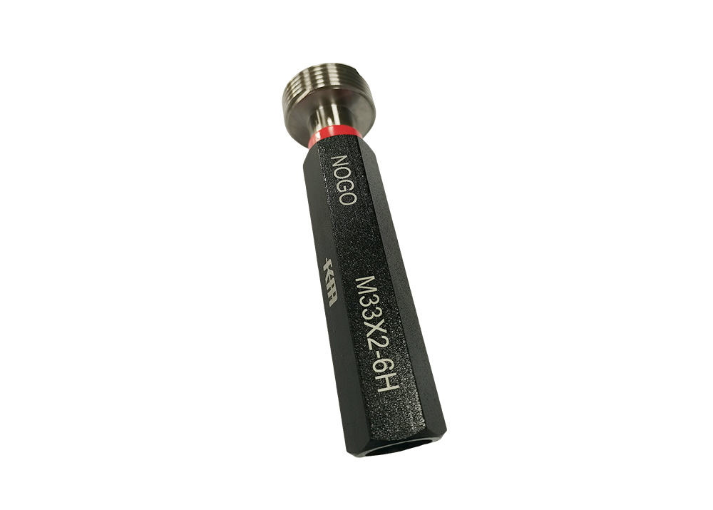 High Precision M33X2-6H Metric Plug Ring Gauge for Threaded Parts NOGO Type