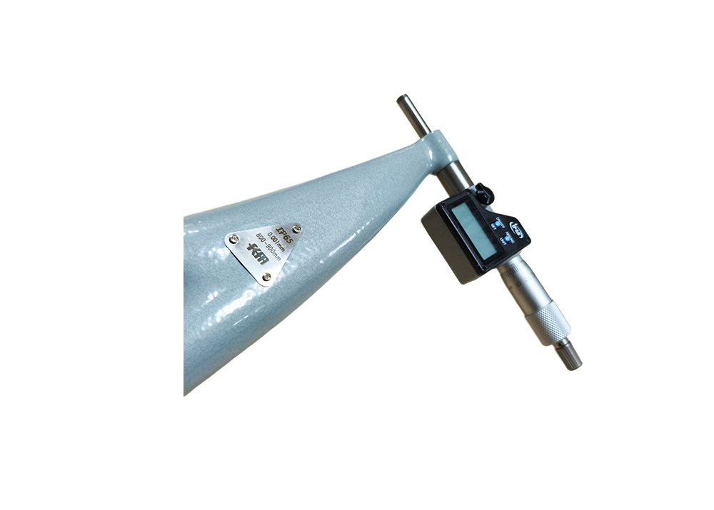 900-1000mm Electronic Outside Micrometer with Adjustable Anvils for Wide Outside Measurement