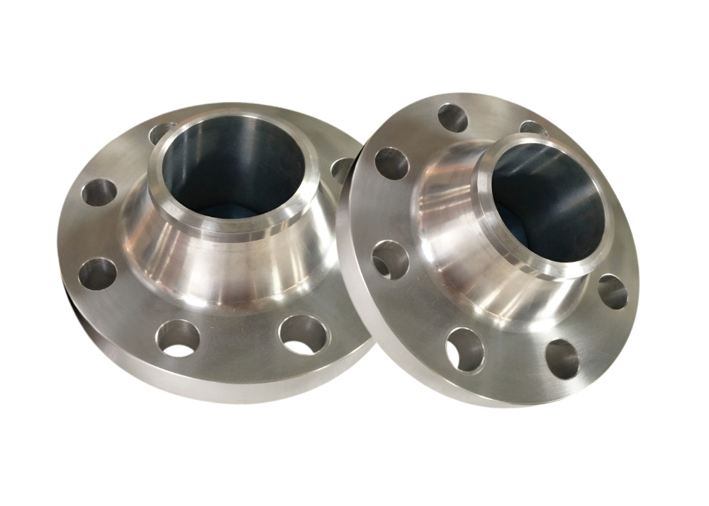 N5 Technics Premium Titanium Weld Neck Flange for High-Pressure Applications