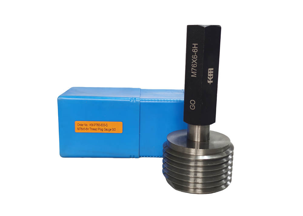 High Precision M76x6-6H Thread Inspection Plug Gauge Quality Assurance Tool