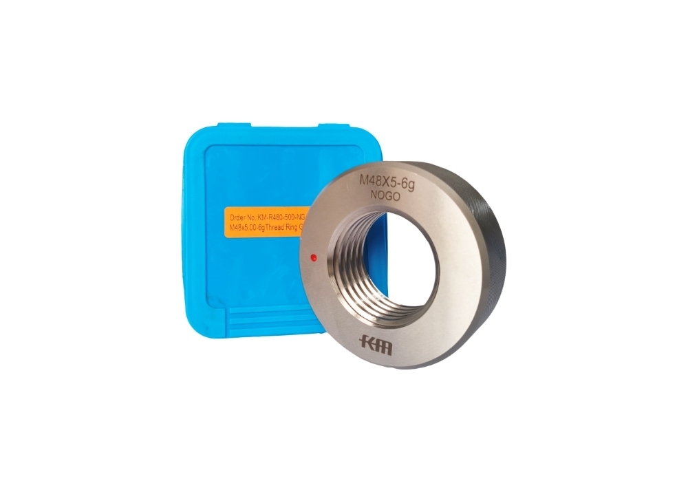 NOGO Type M48X5 Metric Thread Ring Gauge Measuring Instruments with Calibration Certificate