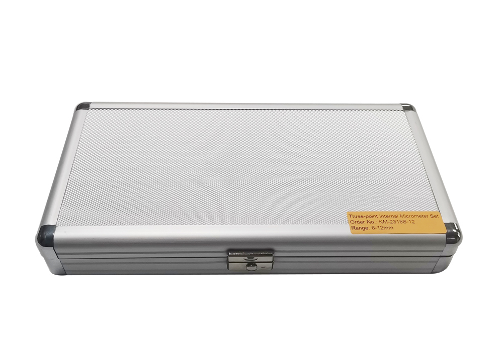 Three Point Internal Micrometer Set Includes Calibration Ring & Accessories