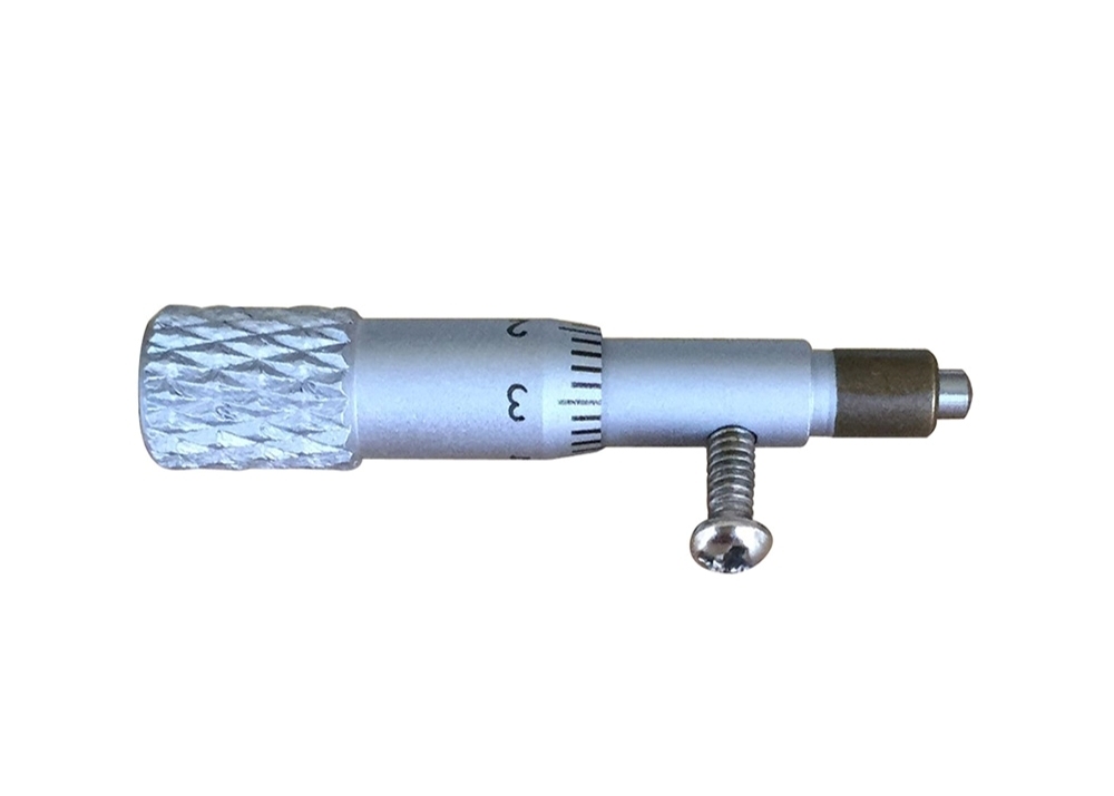 Metric Micrometer Head 0-5mm Range 0.02mm Graduation ±0.005mm Accuracy Spherical Face