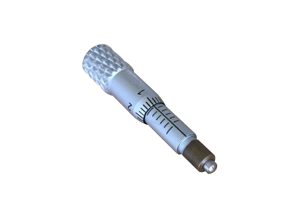 Metric Micrometer Head 0-5mm Range 0.02mm Graduation ±0.005mm Accuracy Spherical Face