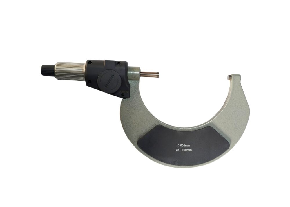 75-100mm/3-4" Digital Outside Micrometer with LCD Display and Carbide Tips