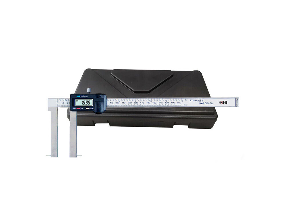 30-300mm/1.2-12'' Inside Groove Digital Caliper Cylindrical Contact Electronic Measuring Tool