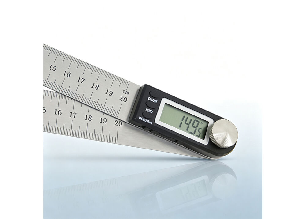 Multi-size Electronic Digital Protractor Stainless Steel Angle Ruler for Woodworking Machining Inspection