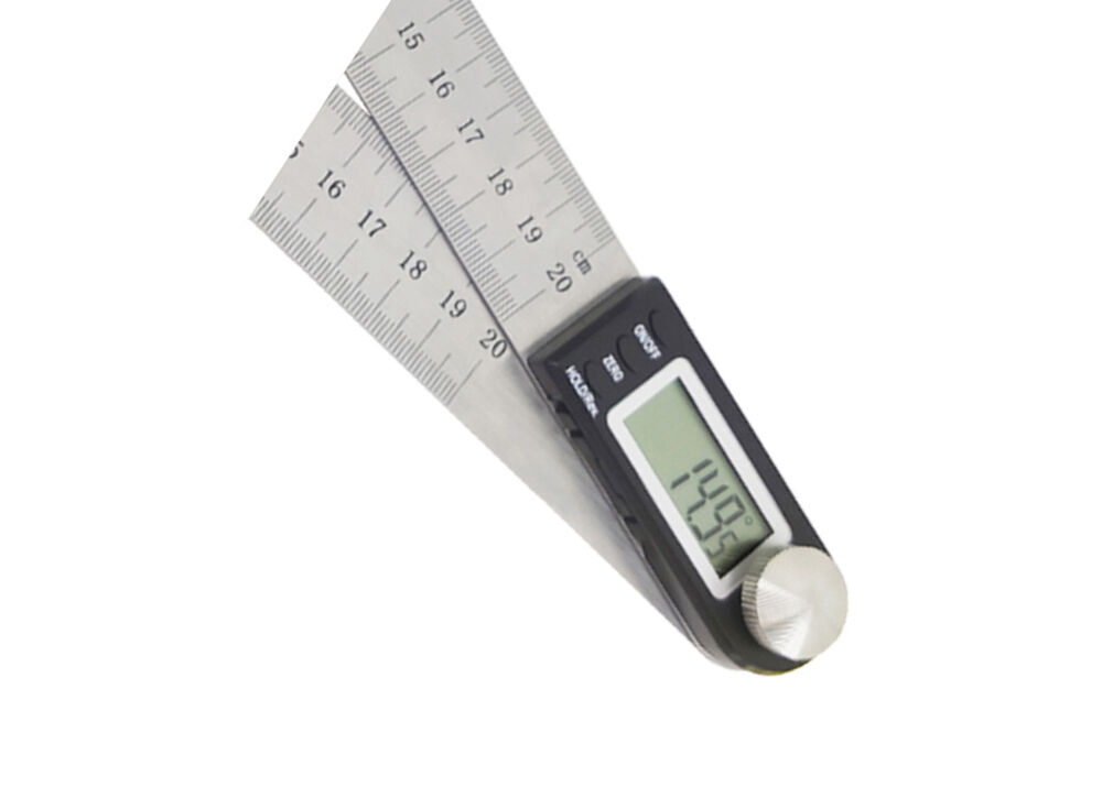 0-360° Electronic Digital Protractor with 0.05° Resolution ±0.2° Accuracy 200mm Blades Optional