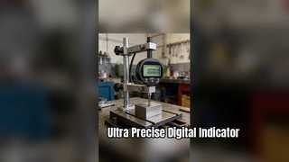 Stopień ochrony IP65 Wysoka precyzja Elektroniczny wskaźnik cyfrowy 0–12,7 mm/0–0,5 cala z rozdzielczością 0,0005”