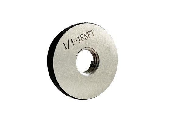 1/4-18 NPT Taper Pipe Thread Ring Gauge dla NPT i NPTF
