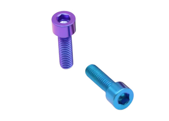DIN 912 M6 M8 Hex Socket Titanium Bolts